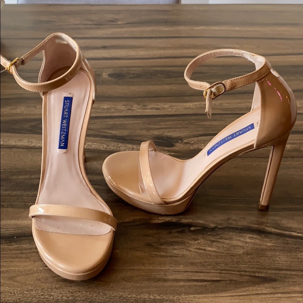 Stuart Weitzman Nude Sandal